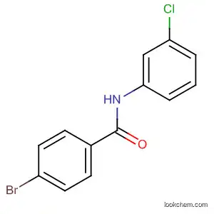 Molecular Structure of 67764-29-8 (4-bromo-N-(3-chlorophenyl)benzamide)