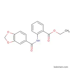 ethyl 2-[(1,3-benzodioxol-5-ylcarbonyl)amino]benzoate