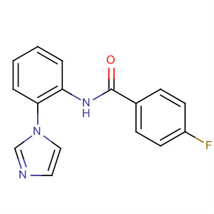 Benzamide, 4-fluoro-N-[2-(1H-imidazol-1-yl)phenyl]-