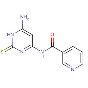 3-Pyridinecarboxamide,  N-(6-amino-1,2-dihydro-2-thioxo-4-pyrimidinyl)-