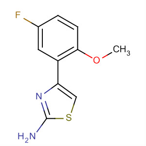 4-(5-FLUORO-2-METHOXYPHENYL)-1,3-THIAZOL-2-AMINE