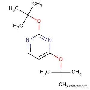 Molecular Structure of 7306-78-7 (Pyrimidine, 2,4-bis(1,1-dimethylethoxy)-)