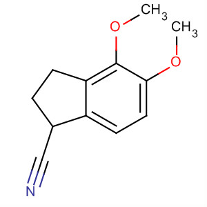 1H-Indene-1-carbonitrile, 2,3-dihydro-4,5-dimethoxy-