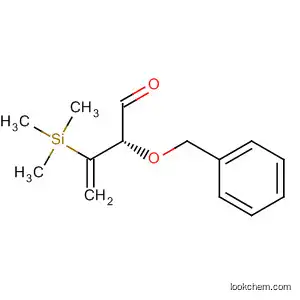 Molecular Structure of 102357-32-4 (3-Butenal, 2-(phenylmethoxy)-3-(trimethylsilyl)-, (S)-)