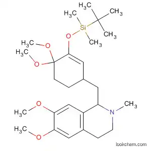 Isoquinoline,
1-[[3-[[(1,1-dimethylethyl)dimethylsilyl]oxy]-4,4-dimethoxy-2-cyclohexen-
1-yl]methyl]-1,2,3,4-tetrahydro-6,7-dimethoxy-2-methyl-