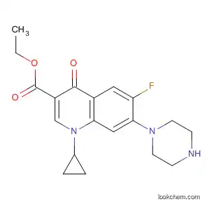 3-퀴놀린카르복실산, 1-시클로프로필-6-플루오로-1,4-디히드로-4-옥소-7-(1-피페라지닐)-, 에틸 에스테르