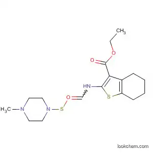 ethyl 2-{[(4-methyl-1-piperazinyl)carbothioyl]amino}-4,5,6,7-tetrahydro-1-benzothiophene-3-carboxylate