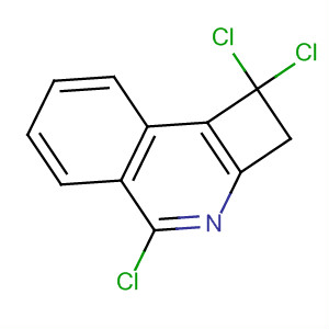 Molecular Structure of 105592-81-2 (Cyclobut[c]isoquinoline, 1,1,4-trichloro-1,2-dihydro-)