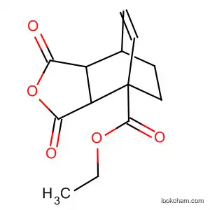 Molecular Structure of 105881-97-8 (4,7-Ethanoisobenzofuran-4(1H)-carboxylic acid,
3,3a,7,7a-tetrahydro-1,3-dioxo-, ethyl ester)