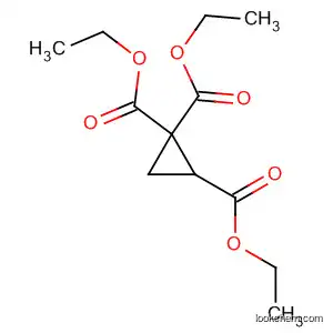 Molecular Structure of 839-39-4 (triethyl cyclopropane-1,1,2-tricarboxylate)