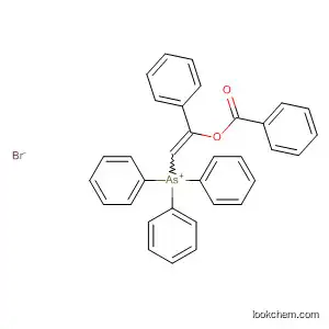 Arsonium, [2-(benzoyloxy)-2-phenylethenyl]triphenyl-, bromide