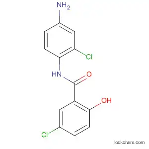 Molecular Structure of 10558-45-9 (N-(4-amino-2-chlorophenyl)-5-chloro-2-hydroxybenzamide)