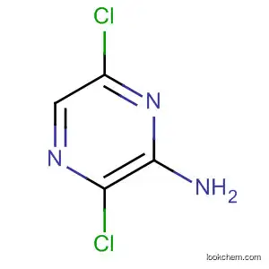 Molecular Structure of 14399-37-2 (2-AMino-5-broMo-3-Methoxypyrazine)