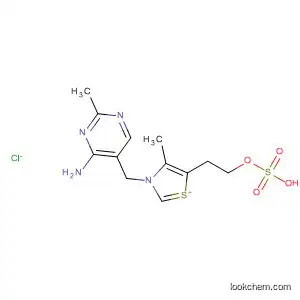 Molecular Structure of 15743-04-1 (ThiaMine Sulfate)
