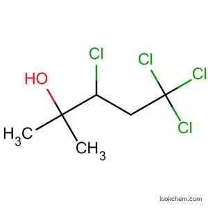 Molecular Structure of 16278-75-4 (2-Pentanol, 3,5,5,5-tetrachloro-2-methyl-)