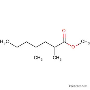 Molecular Structure of 18449-99-5 (Heptanoic acid, 2,4-dimethyl-, methyl ester)