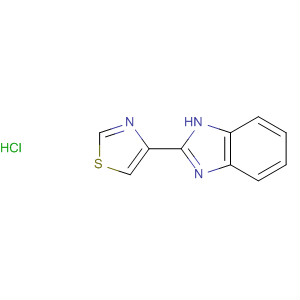 1H-Benzimidazole, 2-(4-thiazolyl)-, hydrochloride