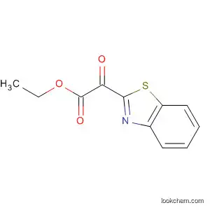 Molecular Structure of 20474-55-9 (Ethyl 2-(1,3-benzothiazol-2-yl)-2-oxoacetate)