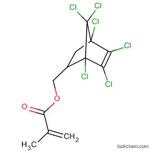 Molecular Structure of 20757-82-8 (2-Propenoic acid, 2-methyl-,
(1,4,5,6,7,7-hexachlorobicyclo[2.2.1]hept-5-en-2-yl)methyl ester)