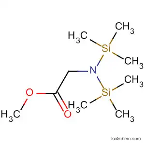 Molecular Structure of 25688-73-7 (N,N-Bis(trimethylsilyl)glycine methyl ester)