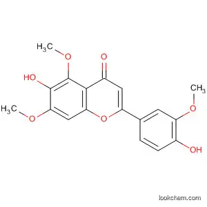 4H-1-Benzopyran-4-one,
6-hydroxy-2-(4-hydroxy-3-methoxyphenyl)-5,7-dimethoxy-