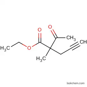 Molecular Structure of 26640-42-6 (4-Pentynoic acid, 2-acetyl-2-methyl-, ethyl ester)