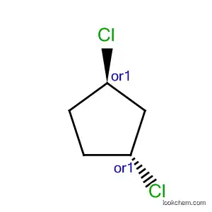 Molecular Structure of 26688-50-6 (Cyclopentane, 1,3-dichloro-, trans-)