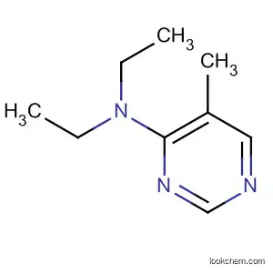 Molecular Structure of 28942-78-1 (4-(N,N-diethylamino)-5-methylpyrimidine)