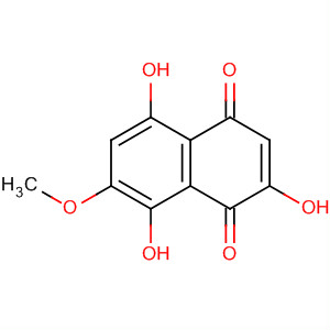 1,4-Naphthalenedione, 2,5,8-trihydroxy-7-methoxy-