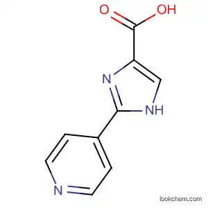 Molecular Structure of 34626-06-7 (2-(Pyridin-4-yl)-1H-iMidazole-5-carboxylic acid)