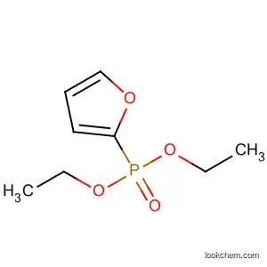 Molecular Structure of 36366-55-9 (Phosphonic acid, 2-furanyl-, diethyl ester)