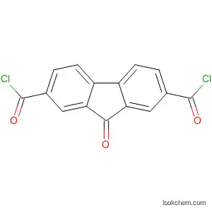 Molecular Structure of 36421-08-6 (9H-Fluorene-2,7-dicarbonyl dichloride, 9-oxo-)