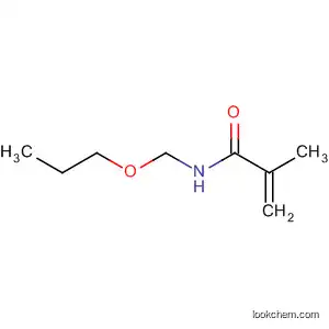 Molecular Structure of 3644-10-8 (N-(Propoxymethyl)methacrylamide)