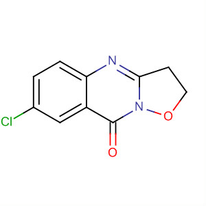 9H-Isoxazolo[3,2-b]quinazolin-9-one, 7-chloro-2,3-dihydro- cas  37795-70-3