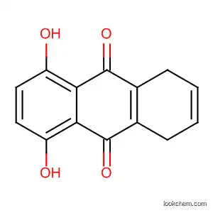 Molecular Structure of 37845-21-9 (9,10-Anthracenedione, 1,4-dihydro-5,8-dihydroxy-)