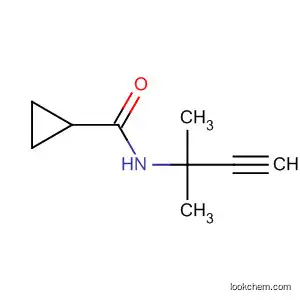 Cyclopropanecarboxamide, N-(1,1-dimethyl-2-propynyl)- (9CI)
