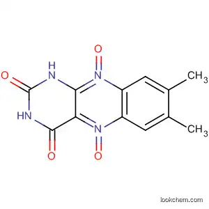 Molecular Structure of 39132-80-4 (10-hydroxy-7,8-dimethylbenzo[g]pteridine-2,4(3H,10H)-dione 5-oxide)