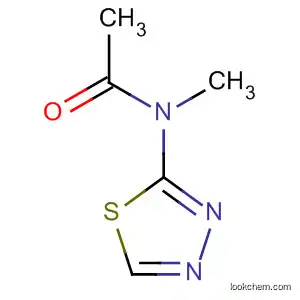 Molecular Structure of 41148-16-7 (Acetamide,  N-methyl-N-1,3,4-thiadiazol-2-yl-)
