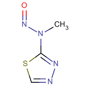 1,3,4-THIADIAZOL-2-AMINE,N-METHYL-N-NITROSO-CAS