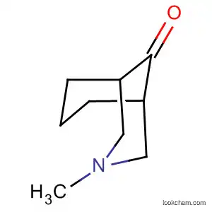 Molecular Structure of 4146-35-4 (3-Methyl-3-azabicyclo[3.3.1]nonan-9-one)