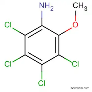 Molecular Structure of 42138-72-7 (2,3,4,5-Tetrachloro-6-methoxybenzenamine)