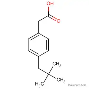 Molecular Structure of 42288-64-2 (Benzeneacetic acid, 4-(2,2-dimethylpropyl)-)