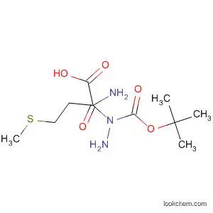 Molecular Structure of 49759-74-2 (tert-Butyl [(1S)-1-(hydrazinocarbonyl)-3-(methylthio)propyl]carbamate)
