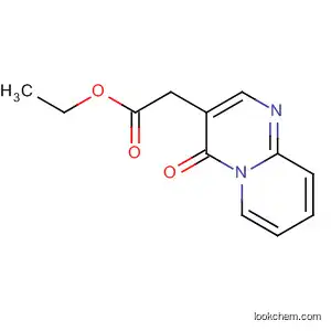 Molecular Structure of 50609-59-1 (4-Oxo-4H-pyrido[1,2-a]pyrimidine-3-acetic acid ethyl ester)