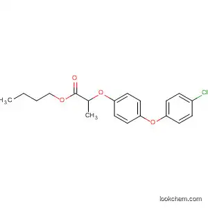 Propanoic acid, 2-[4-(4-chlorophenoxy)phenoxy]-, butyl ester