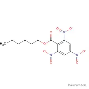 Molecular Structure of 53848-89-8 (Benzoic acid, 2,4,6-trinitro-, hexyl ester)