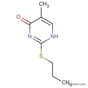 Molecular Structure of 54774-98-0 (5-Methyl-2-(propylthio)pyrimidin-4(1H)-one)