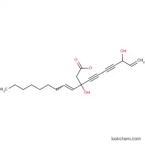 1,9-Heptadecadiene-4,6-diyne-3,8-diol, 8-acetate