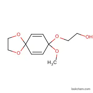 Ethanol, 2-[(8-methoxy-1,4-dioxaspiro[4.5]deca-6,9-dien-8-yl)oxy]-