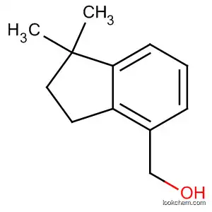 Molecular Structure of 55591-09-8 (2,3-Dihydro-1,1-dimethyl-1H-indene-4-methanol)